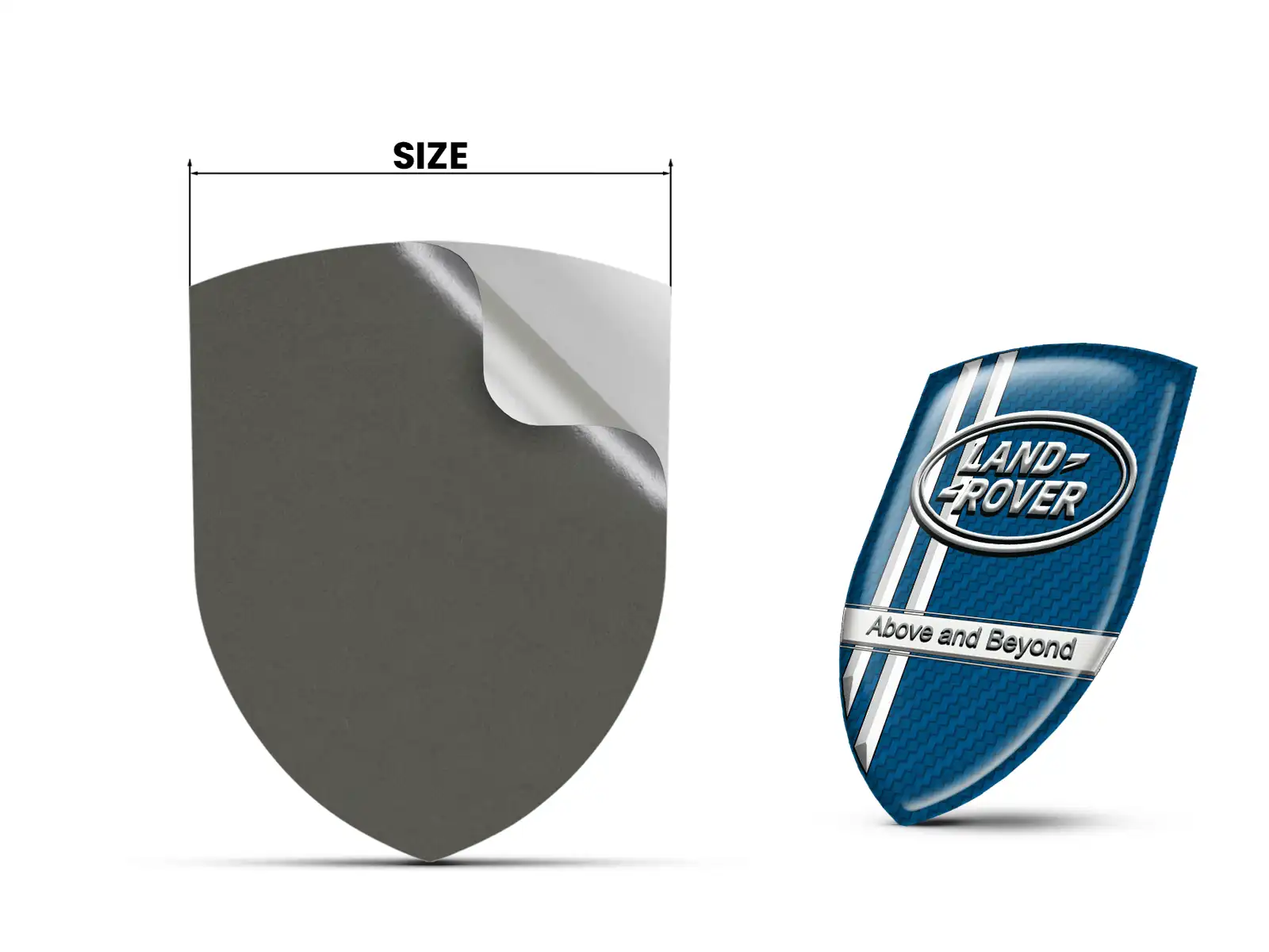 Land Rover Adesivo Parabrezza Resistente Pregiato Professionale